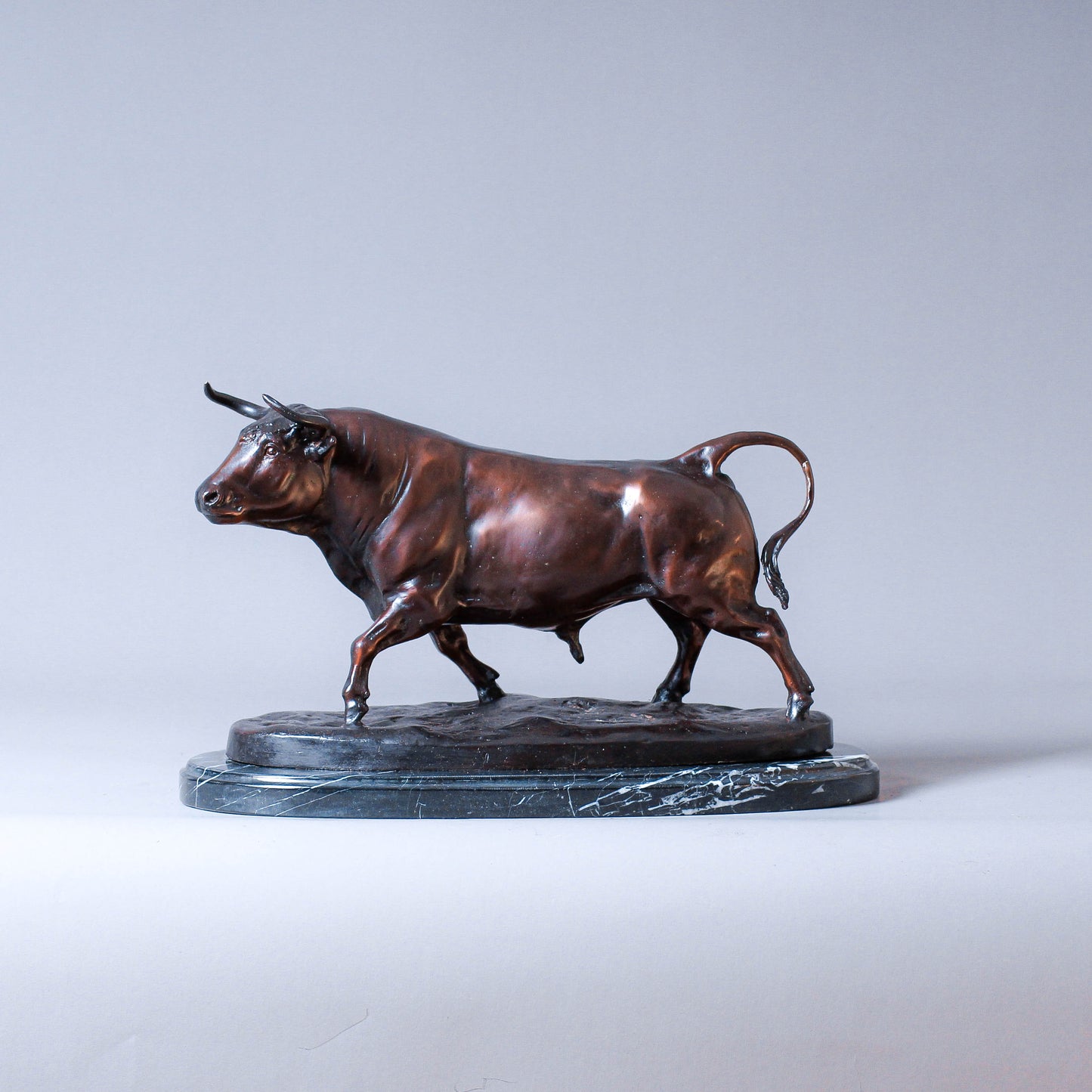 Bison Bronze Sculpture