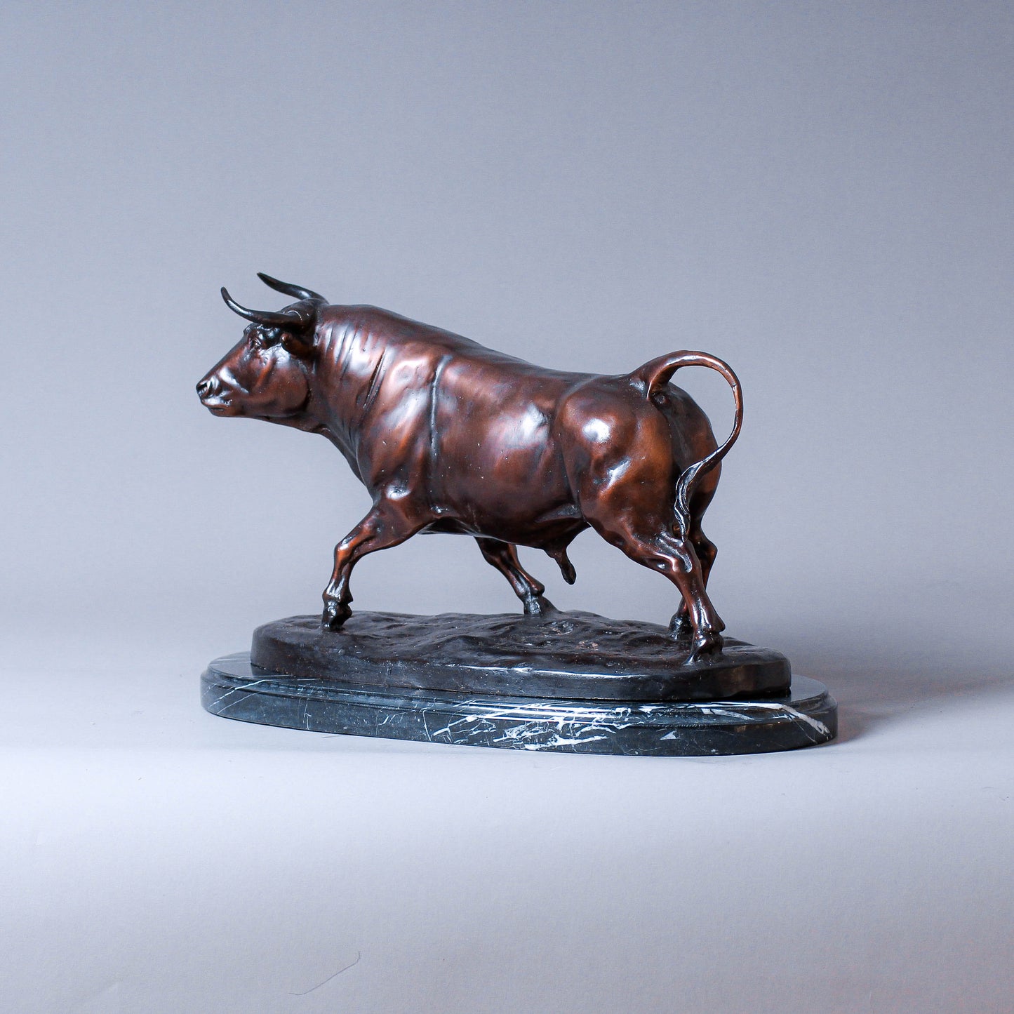 Bison Bronze Sculpture