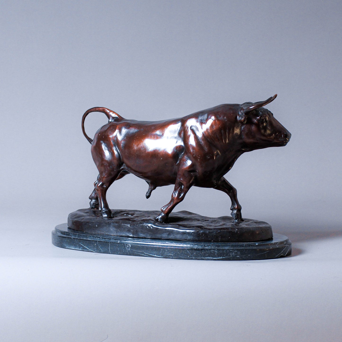 Bison Bronze Sculpture