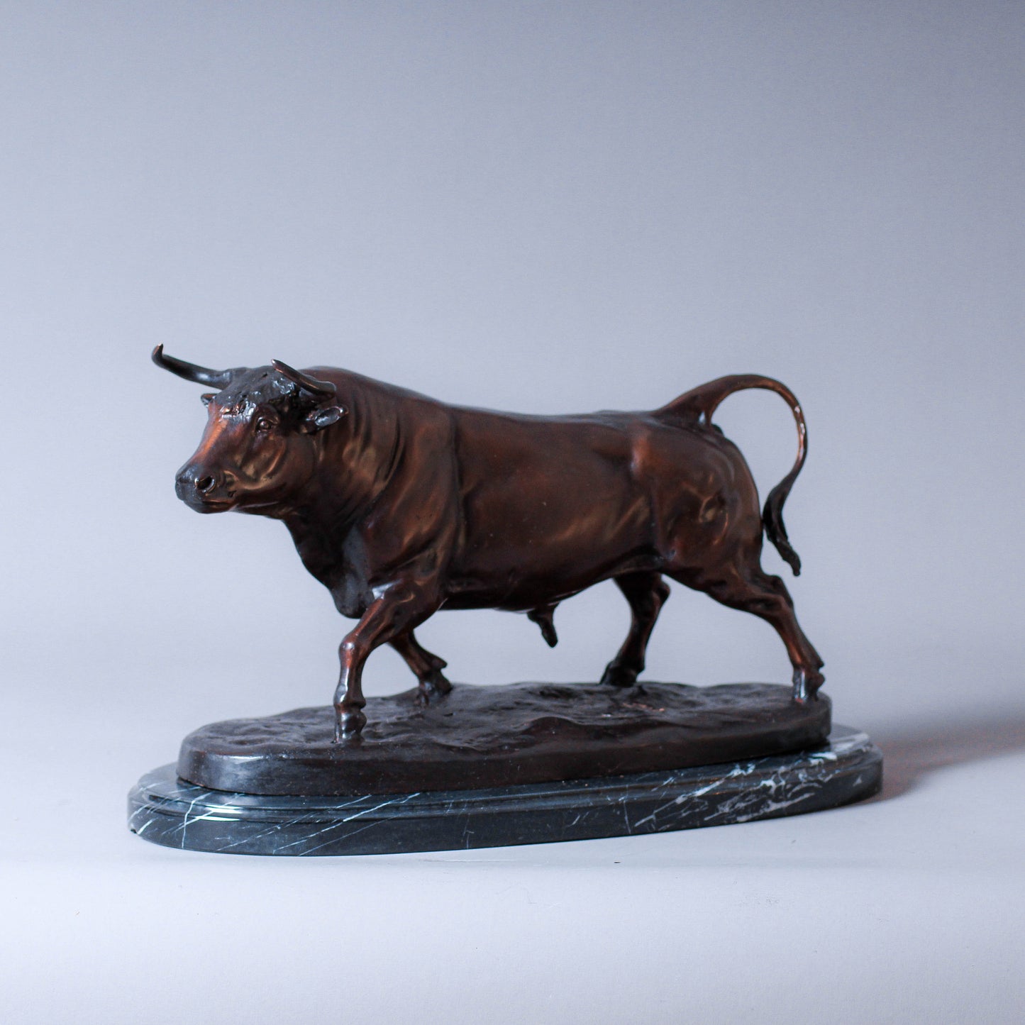 Bison Bronze Sculpture