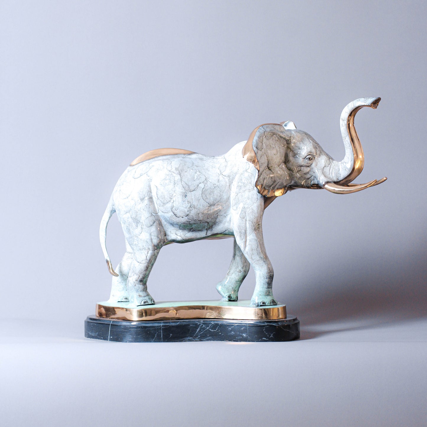 Elephant Bronze Sculpture