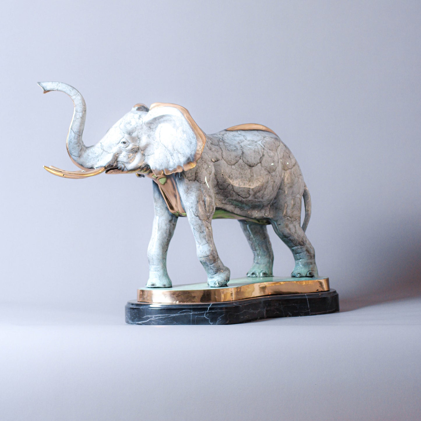 Elephant Bronze Sculpture