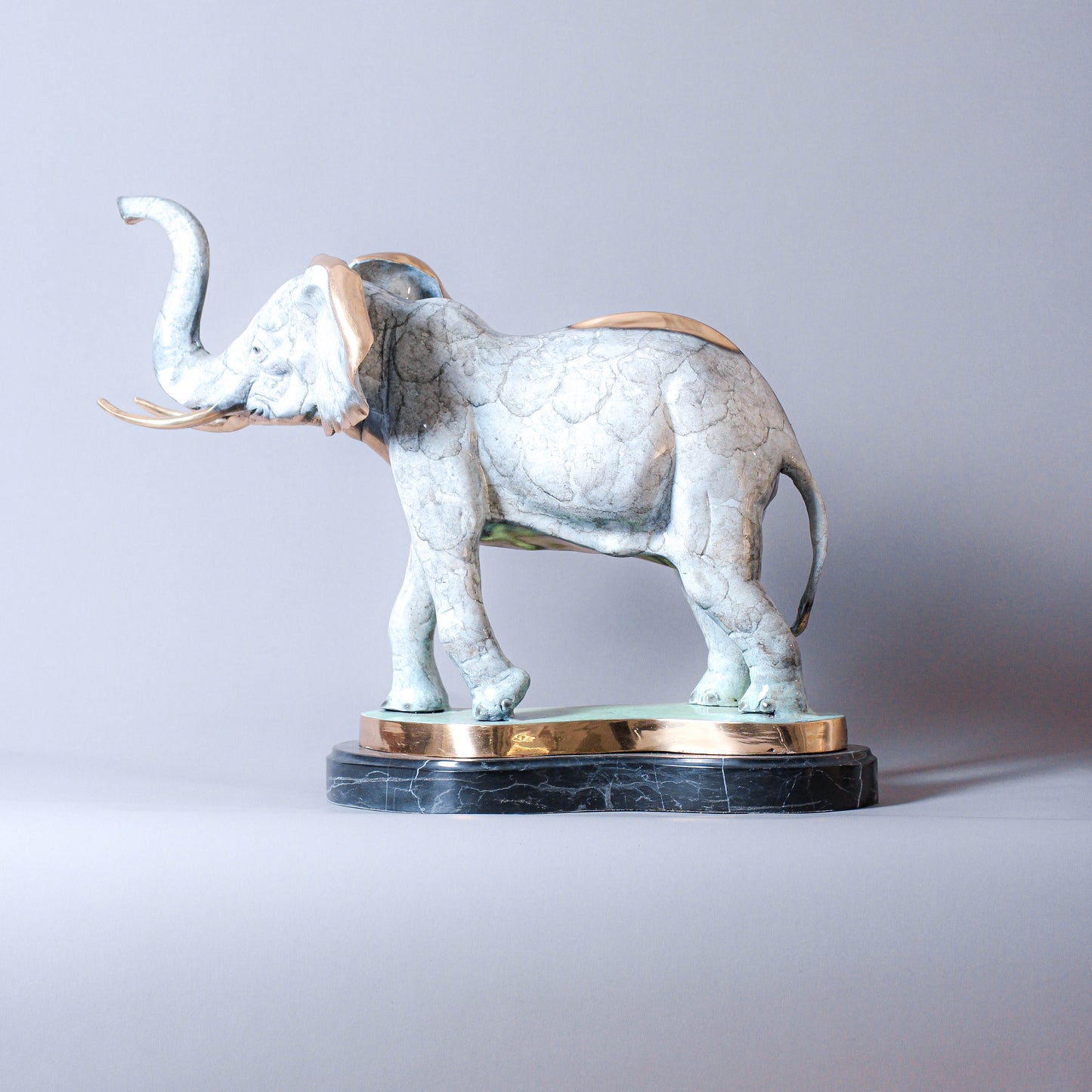 Elephant Bronze Sculpture